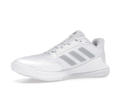 adidas Novaflight 2 Indoor Cloud White Silver Metallic (Women's)
