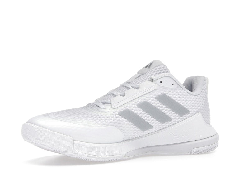 adidas Novaflight 2 Indoor Cloud White Silver Metallic (Women's)
