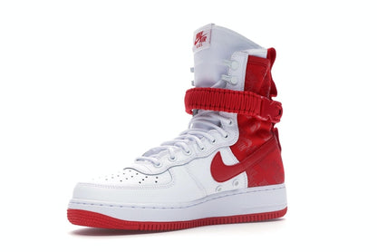 Nike SF Air Force 1 High White University Red