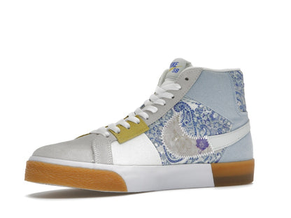 Nike SB Zoom Blazer Mid Premium Floral Paisley Boarder Blue