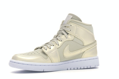 Jordan 1 Mid Goose Feather Yellow (Women's)