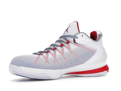 Jordan Cp3.Viii Ae White/Game Royal-Spirit Red-Cool Blue