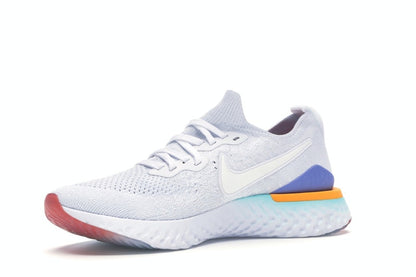 Nike Epic React Flyknit 2 White Hyper Jade Ember Glow (Women's)