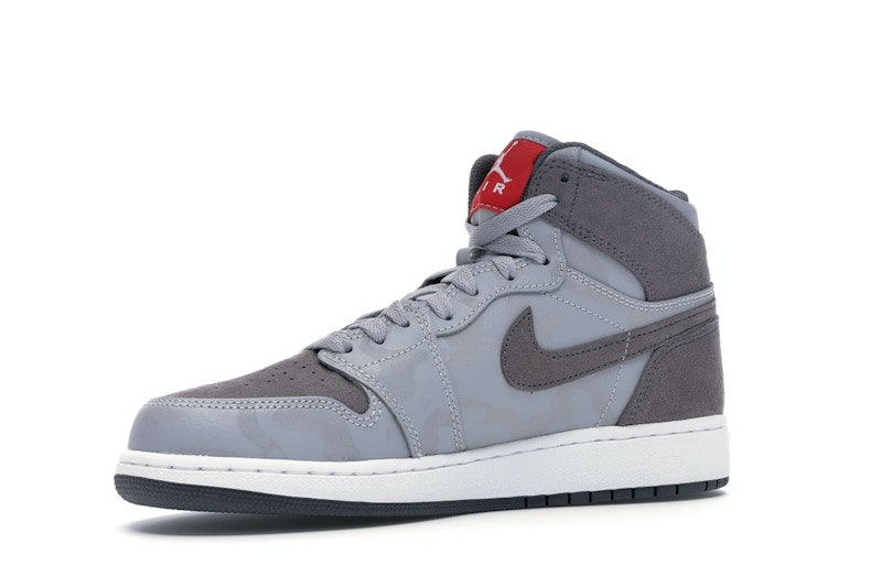 Jordan 1 Retro High Camo 3M Wolf Grey (GS)