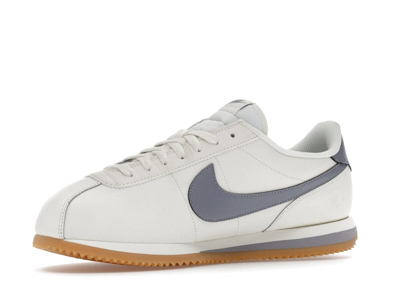 Nike Cortez Leather Sail Gum Yellow Cement Grey