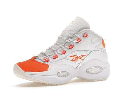 Reebok Question Mid Orange Toe