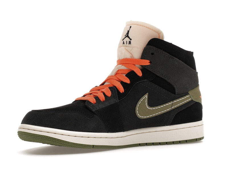 Jordan 1 Mid SE Craft Anthracite Light Olive