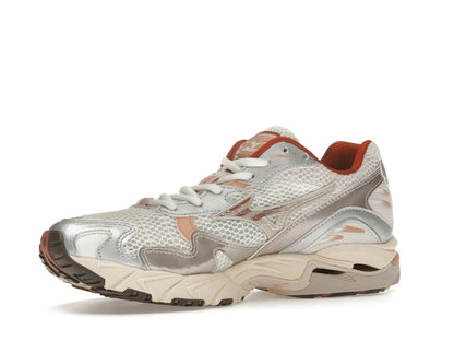 Mizuno Wave Rider 10 White Silver Orange
