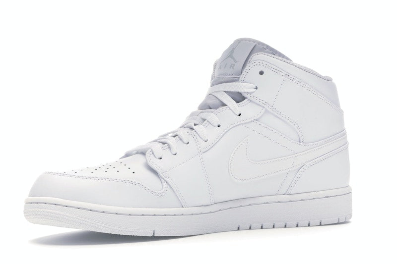 Jordan 1 Mid White/Pure Platinum