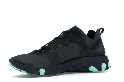 Nike React Element 55 Black Aurora Green