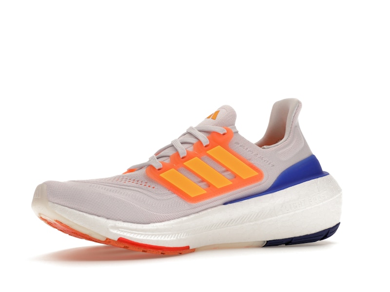 adidas Ultra Boost Light Cloud White Solar Gold Lucid Blue