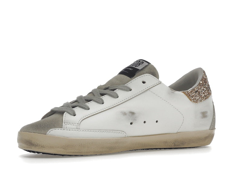 Golden Goose Super-Star White Red Glitter (Women's)