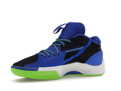 Jordan Zoom Seperate Midnight Navy Electric Green
