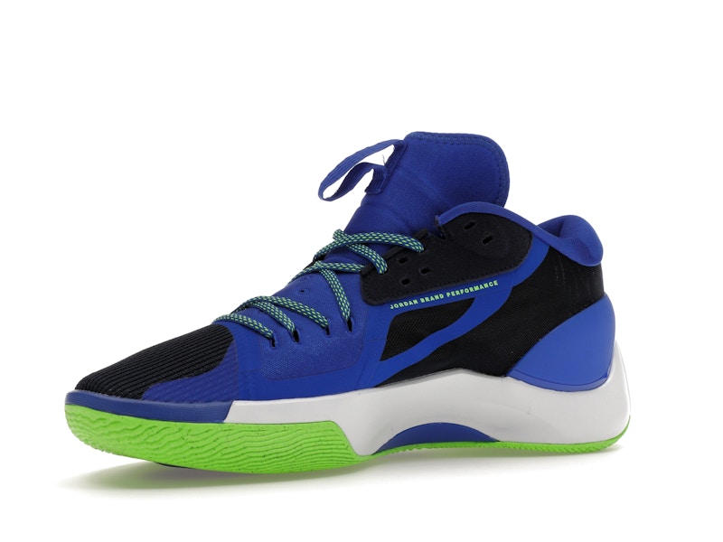 Jordan Zoom Seperate Midnight Navy Electric Green
