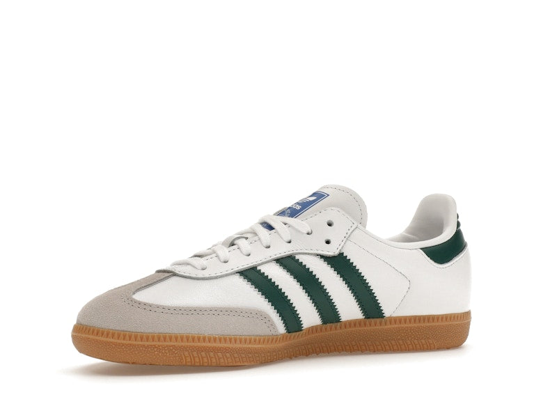 adidas Samba OG White Collegiate Green Gum (Kids)