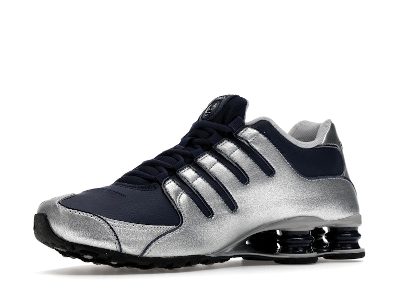 Nike Shox NZ Midnight Navy Metallic Silver
