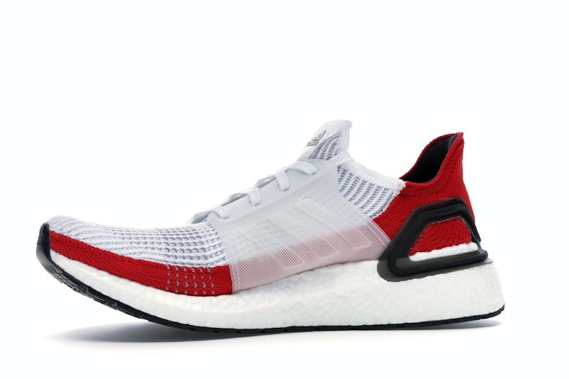 adidas Ultra Boost 19 White Scarlet