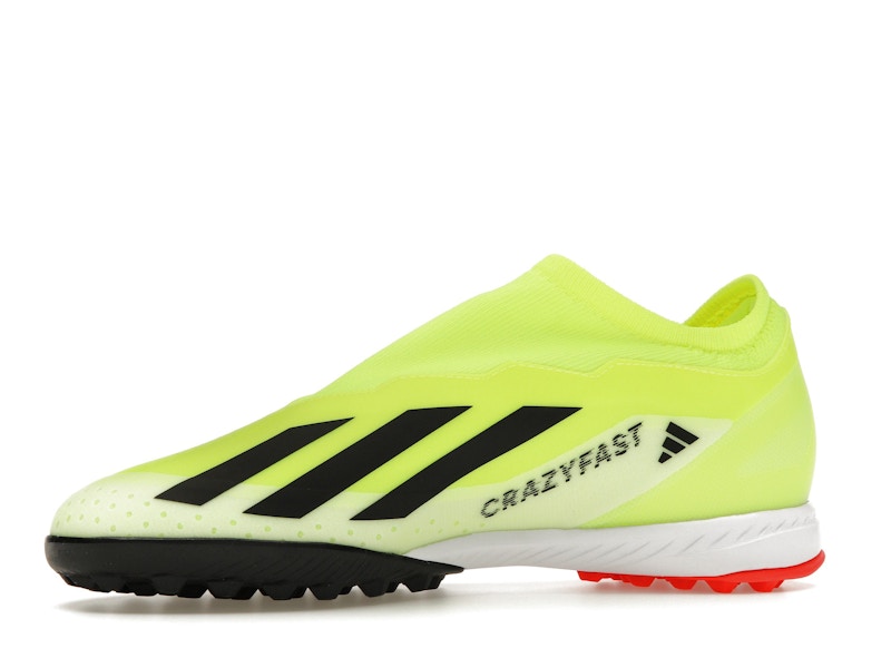 adidas Crazyfast League Laceless Turf Team Solar Yellow Core Black Cloud White
