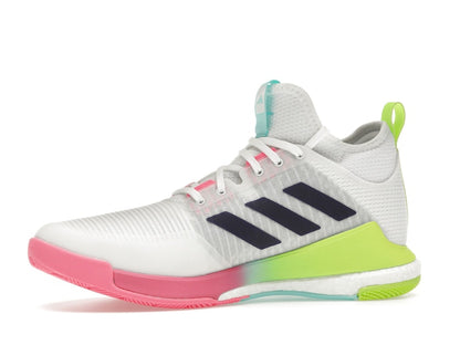 adidas Crazyflight Mid White Purple Aqua (Women's)