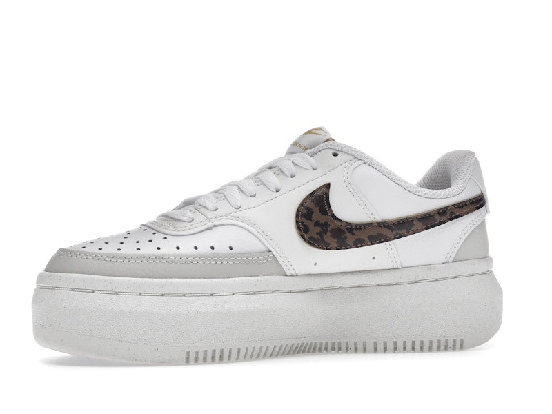 Nike Court Vision Alta Low White Light Bone Sail Archaeo Brown (Women's)