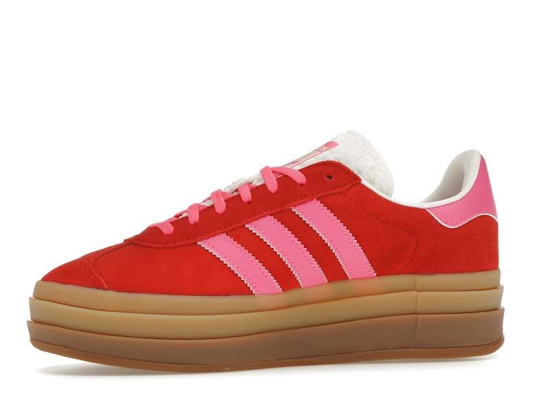 adidas Gazelle Bold Collegiate Red Lucid Pink (Women's)