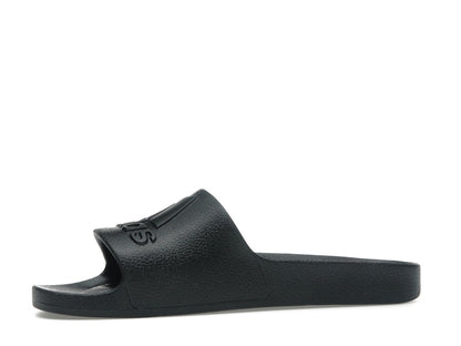 adidas Adilette Aqua Slides Core Black Logo