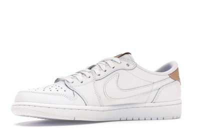 Jordan 1 Retro Low OG White Vachetta