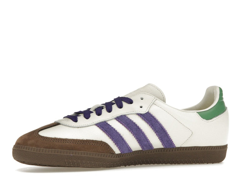 adidas Samba OG Off White Core Purple Green Brown (Women's)