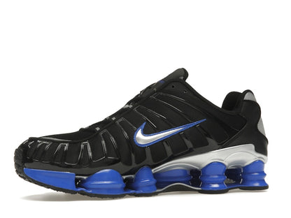 Nike Shox TL Black Racer Blue Metallic Silver