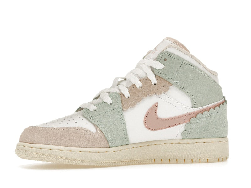 Jordan 1 Mid SE Pink Oxford (GS)