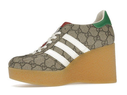 adidas x Gucci Gazelle Wedge Beige GG Monogram (Women's)