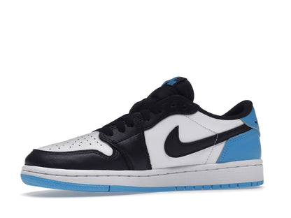 Jordan 1 Retro Low OG Black Dark Powder Blue (Women's)