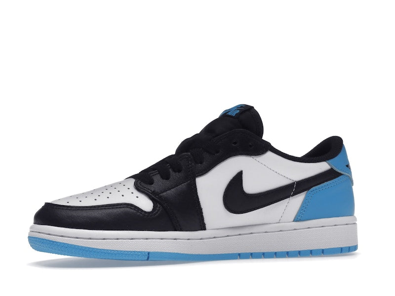 Jordan 1 Retro Low OG Black Dark Powder Blue (Women's)