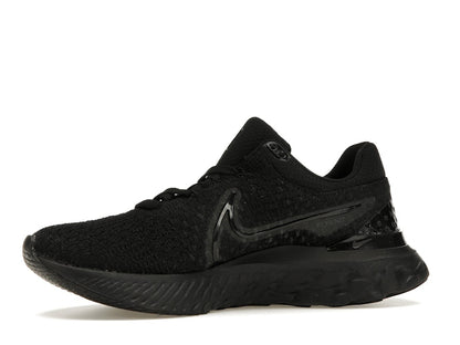 Nike React Infinity Run Flyknit 3 Triple Black (Women's)