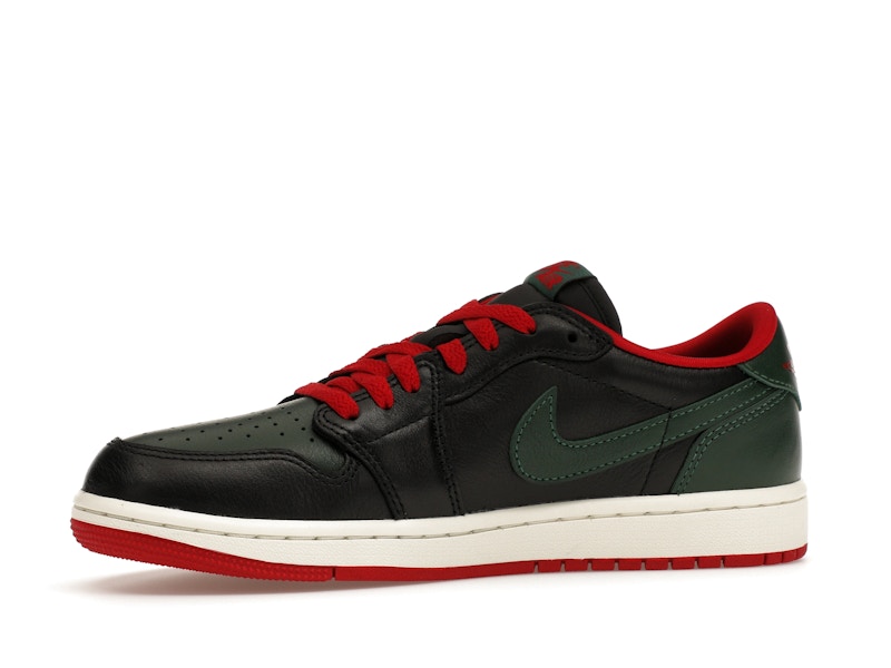 Jordan 1 Retro Low OG Gorge Green Varsity Red (Women's)