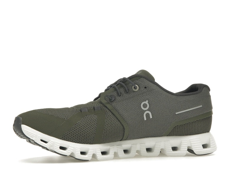 On Running Cloud 5 Olive Green White