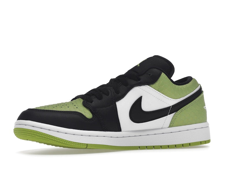 Jordan 1 Low Snakeskin Vivid Green (Women's)