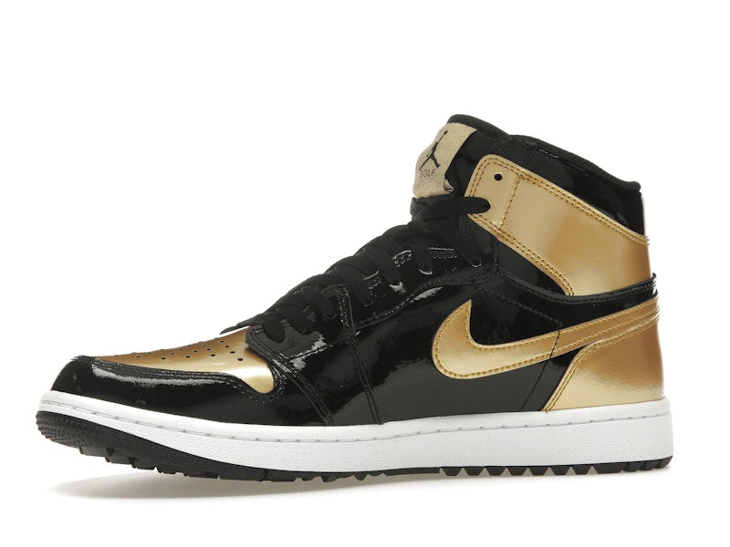 Jordan 1 Retro High Golf Patent Gold Toe