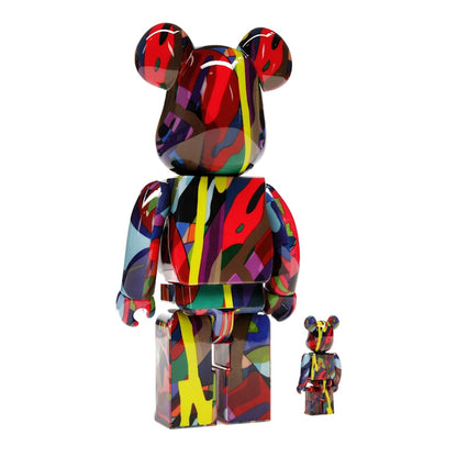 Bearbrick KAWS TENSION 100% & 400% Set