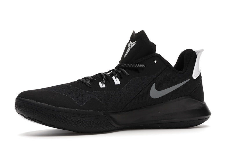 Nike Mamba Fury Black White Smoke Grey