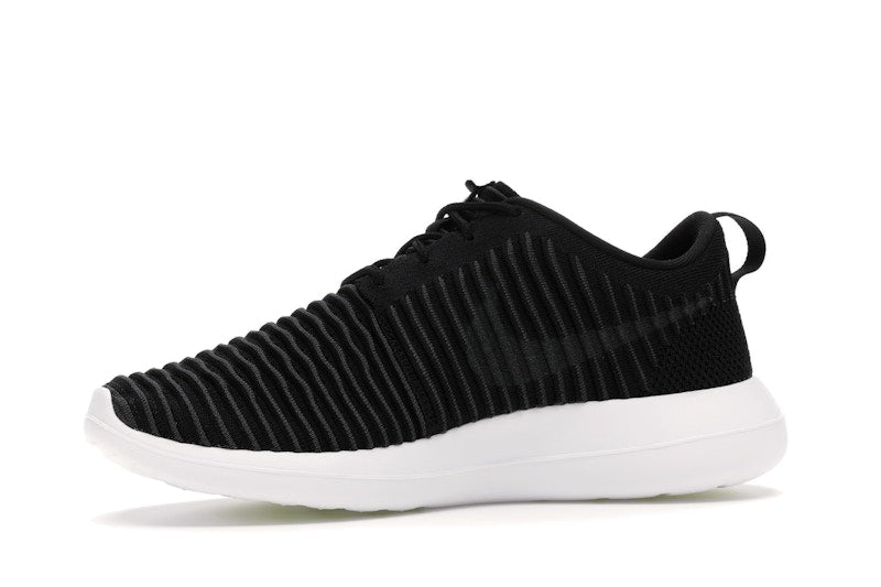 Nike Roshe Two Flyknit Black/Dark Grey-White-Volt