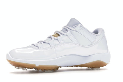 Jordan 11 Retro Low Golf White Metallic Gold