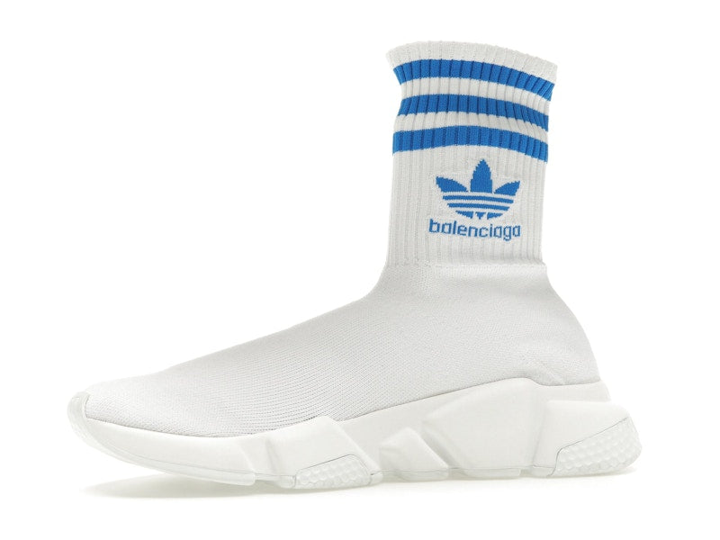 Balenciaga x adidas Speed Trainer White Blue