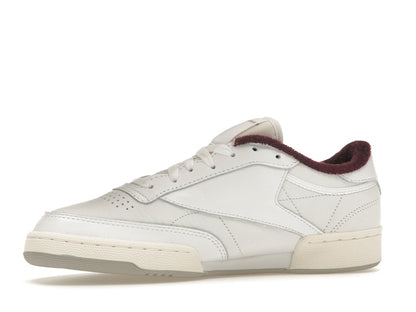 Reebok Club C 85 Packer Shoes Chalk White Maroon