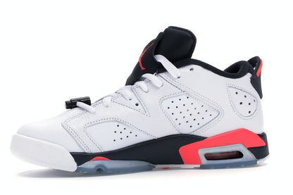 Jordan 6 Retro Low White Infrared 23 Black (GS)
