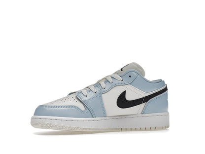 Jordan 1 Low Ice Blue Black (GS)