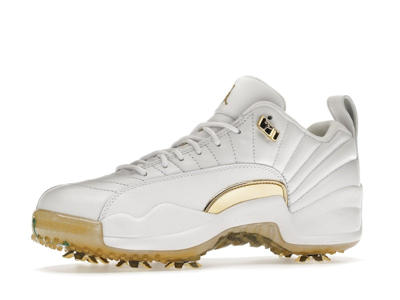 Jordan 12 Golf Metallic Gold