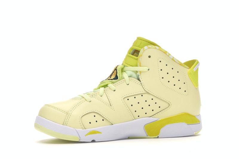 Jordan 6 Retro Dynamic Yellow Floral (PS)
