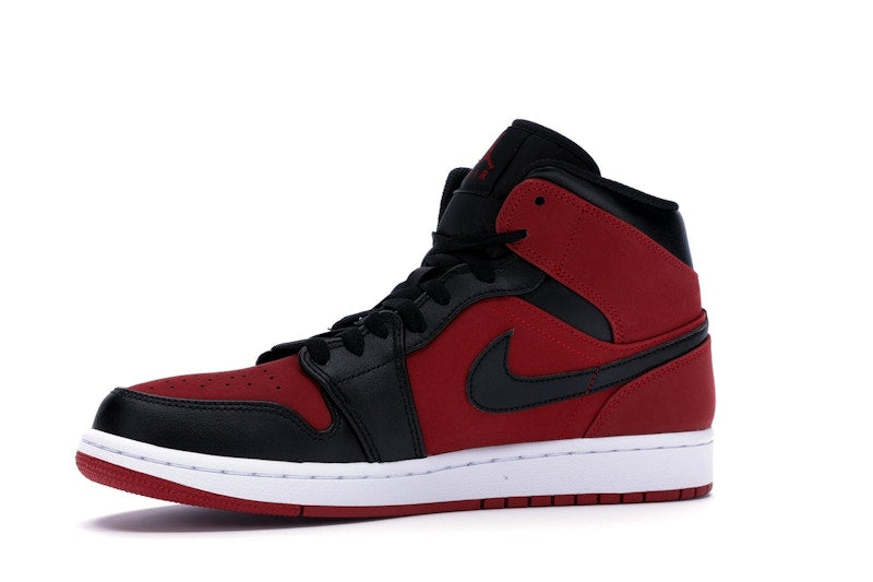 Jordan 1 Mid Gym Red Black