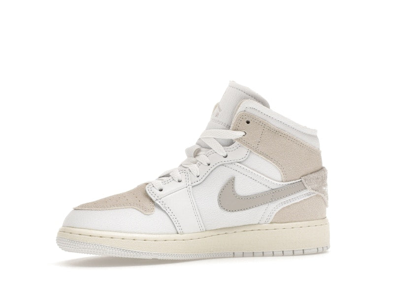 Jordan 1 Mid SE Craft Inside Out Tech Grey (GS)